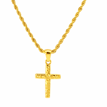 Load image into Gallery viewer, Cross Men's Chain ~ Salt &amp; Grit