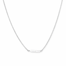 Load image into Gallery viewer, Halo Pearl Bar Necklace