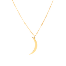 Load image into Gallery viewer, Crescent Moon ~ Salty Pendants