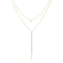 Load image into Gallery viewer, Layered Drop Necklace
