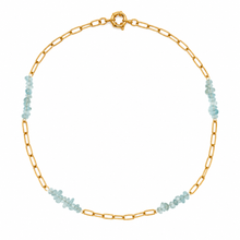 Load image into Gallery viewer, Paperclip and Rock Candy Necklace