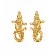 Load image into Gallery viewer, Alligator Stud Earrings