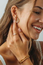Load image into Gallery viewer, New Malibu ~ Mini Pearl Hoops
