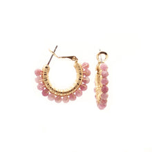 Load image into Gallery viewer, Pismo Mini Hoops ~ Salty Stones