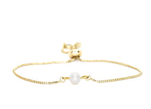 Load image into Gallery viewer, Fresh Water Pearl Bolo ~ Salty Shells