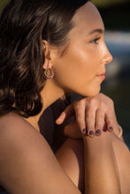 Load image into Gallery viewer, Pismo Mini Hoops ~ Salty Stones