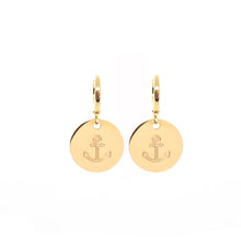 Load image into Gallery viewer, Lil' Tokens ~ Anchor Hoops