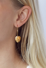 Load image into Gallery viewer, Bali Leaf Hoops ~ Salty Pendants