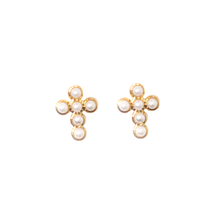 Load image into Gallery viewer, Cross Earrings ~ Salty babes